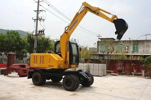 国产大型轮式挖机视频